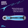 Zoid 28mm Rotary Cutter with Grip, Fabric Cutter Wheel, Rotary