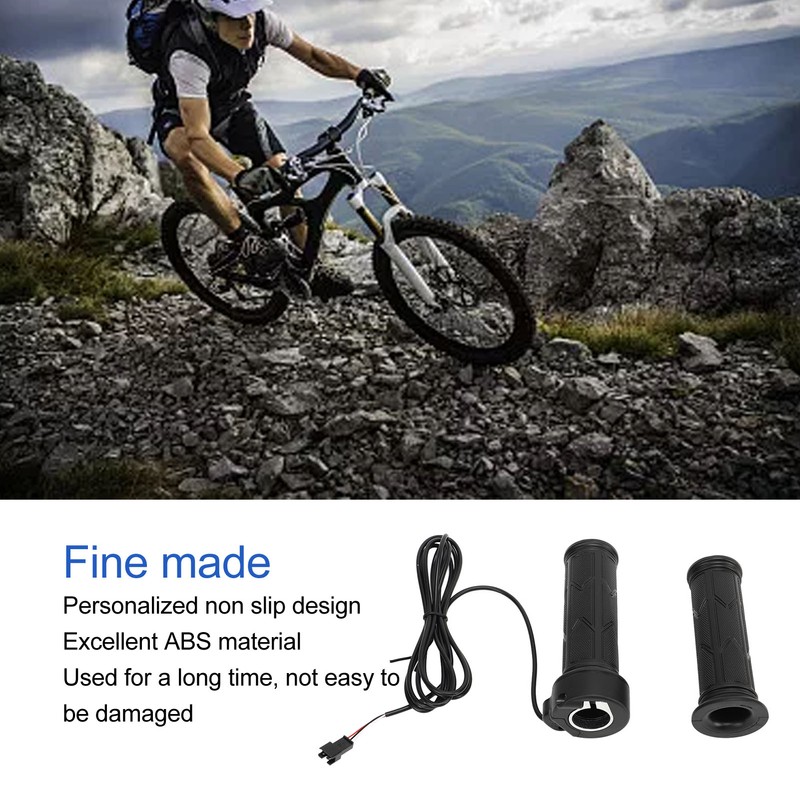 1 Pair of Bicycle Handle Electric Bike Lithium Battery Power