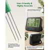 Nexuslab Wireless Soil Moisture Meter with LCD Receiver – 3‑Probe