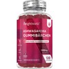 Ashwagandha 1200 mg - 120 Gummy Bears - 2 Months Supply - No Gelatin, Vegan & Gluten Free - Raspberry Flavour - Ashwagandha Root Extract (Withania Somnifera) - Natural Ingredients - WeightWorld