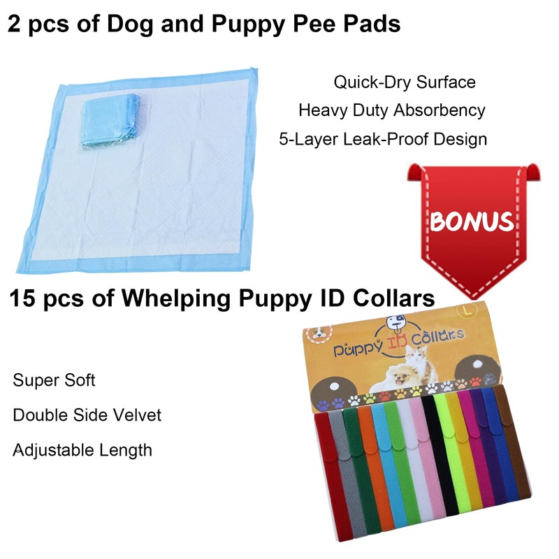 Artilife Dog Whelping Box Pool,Whelping Box for Dogs Birthing,Whelping Pen