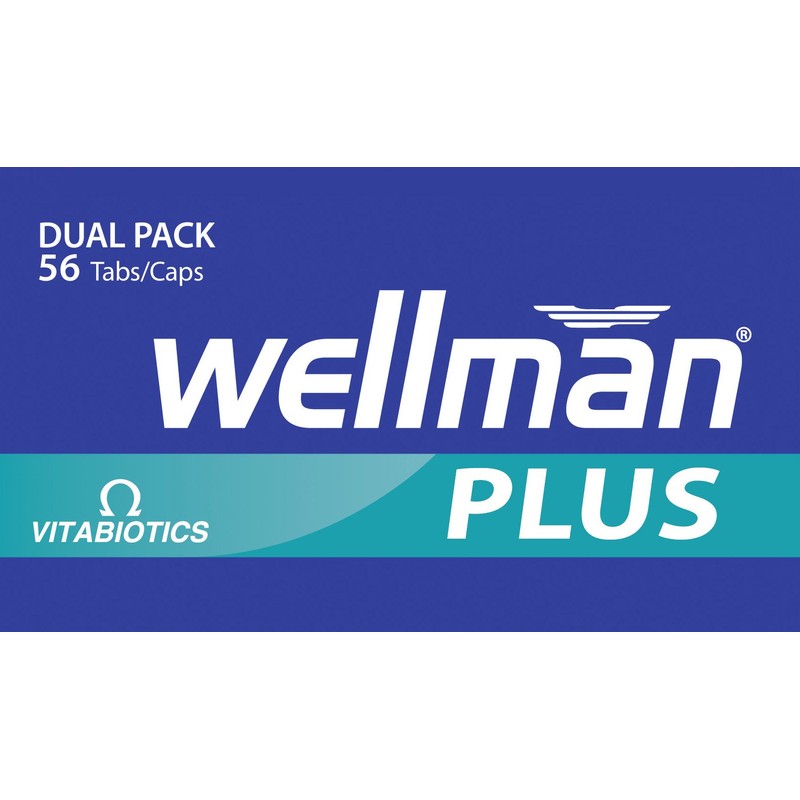 Wellman Plus Vitamins. UK's No.1 for Men. Comprehensive Multivitamin formula