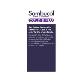 Sambucol Cold & Flu Syrup 120mL