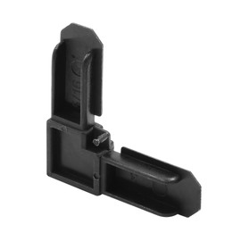 Prime-Line PL 77298 Plastic Screen Frame Corners, 5/16 in. x 3/4 in., Matte Black Finish (4 Pack)