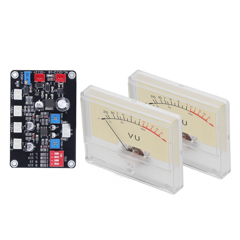 High Accuracy Power Amplifier VU Meter Preamplifier Audio Level Meter