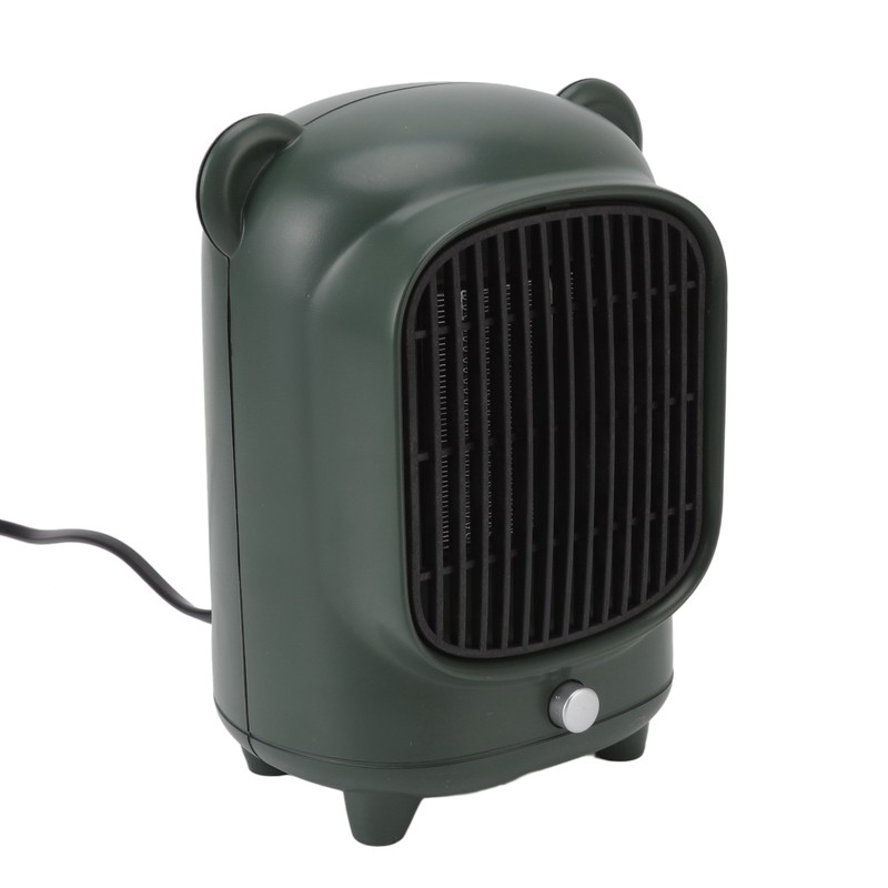 Space Heater Fast Quiet Heating Green Portable Mini Desktop Electric