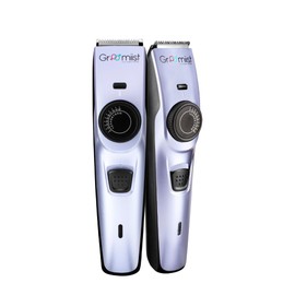 Groomiist Copper Series Cordless Beard Trimmer CS-86 with 60 Minutes Running Time & 20 Length Settings with Adjustment Dial Locker (Purple & Black)