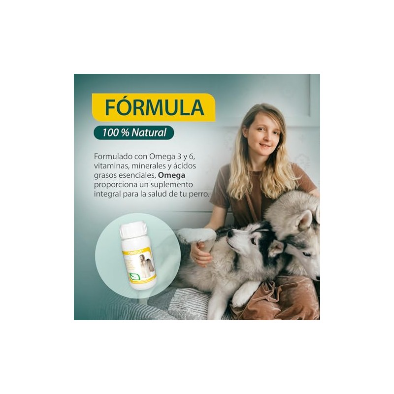 RUILAND Suplemento Omega 3 y Omega 6 para Perros