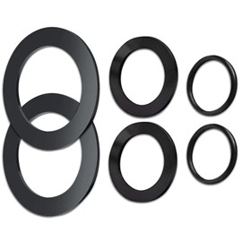 6-Piece O Rubber Grommets Set, Pool O-Rings Replacement Parts, Pool Rubber Sealing Rings Washers, Pool O-Rings for 10747, 25006, 25010, 28633, 28635, 28621