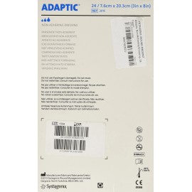SYSTAGENIX WOUND MNGMNT Adaptic Non-Adhering Dressing, 24 Count