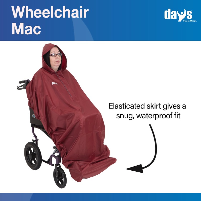 Days Wheelchair Mac Burgundy