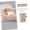 Healvian 6pcs Bath Soap Storage Pouches Plant Scrubbing Soap Bag