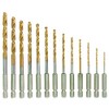 Titanium Nitride Coated High Speed Steel Drill Bit Set 13