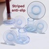 BHSTTNIXP 6 Pairs High Heel Protectors for Shoes,Clear Stiletto Heel