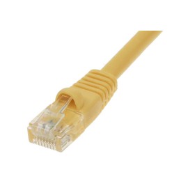 1ft Cat 5E Unshielded (UTP) Ethernet Network Cable - Yellow