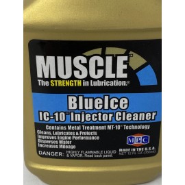 Muscle Products BRAND NEW Muscle BlueIce IC-10 Injector Cleaner 12 FL. OZ. IC-10-12 MADE IN USA