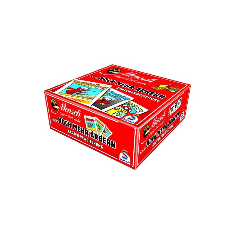 Mensch ärgere Dich nicht Kartenerweiterung rot, 1 Stück