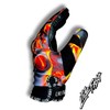 Live Fast Flaming Skulls Motorcycle Gloves For Men Bike Gloves