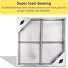 MOSINSBO Stainless Steel Manhole Cover and Frame 12x12, B Class