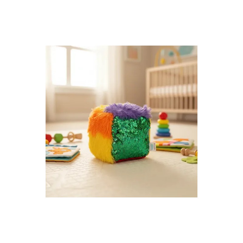 Cubo De Texturas Sensorial Terapia Estimulación Táctil