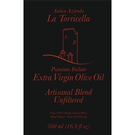 Antica Azienda La Torricella Premium Italian Extra Virgin Olive Oil (Artisanal Blend Unfiltered)