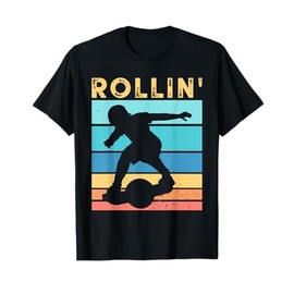 Rollin One Wheel Electric Skateboard Float For Men Women Kid T-Shirt