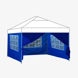 Undercover 10’x10’ Zippered Window-Wall POPUP-SHADE Accessory