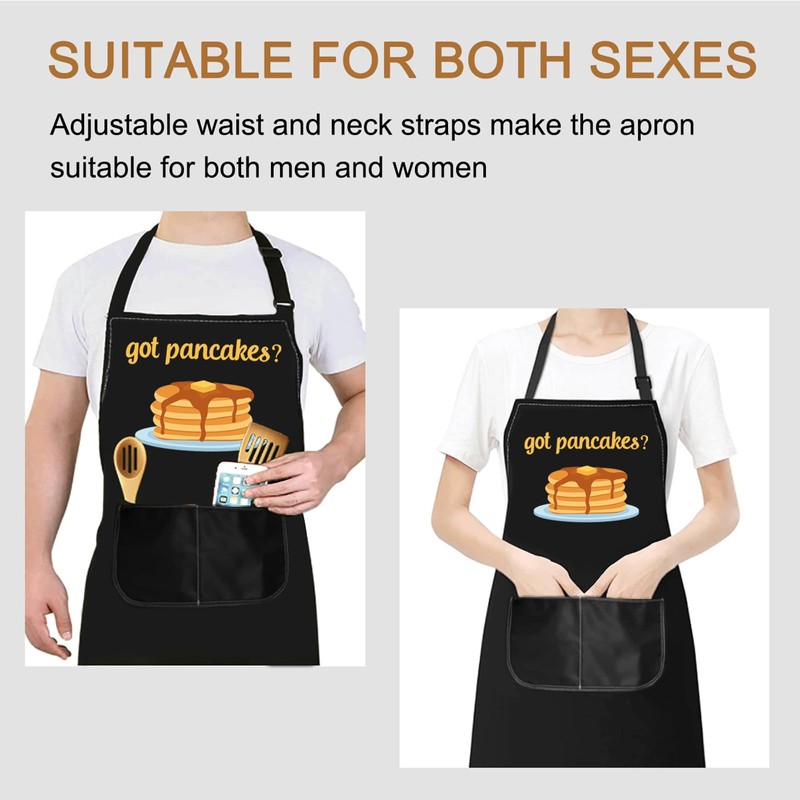 LEVLO Pancake Maker Gift Pancake Chef Apron pancake gift ideas