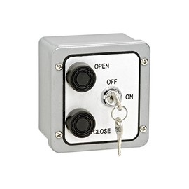 MMTC 2BXL NEMA 4 Exterior Two Button Control (non-metallic) Surface Mount Control Station Double Pole Contacts with Lockout