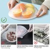 Homelove 200pcs Plastic Bowl Covers Food Cover Dish Covers, Reusable