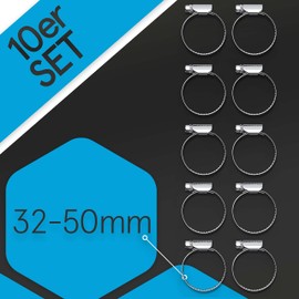 TOOLCORE® Hose clamp set, stainless steel W4.