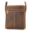 VISCONTI Toscana Collection Watson Distressed Oiled Leather Shoulder Bag TC69
