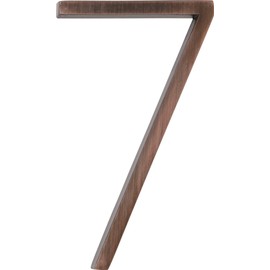 Distinctions by Hillman 844692 5-Inch Floating Mount House Bronze, Number 7