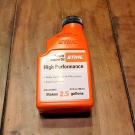 STIHL NEW Genuine STIHL (1) 2.5 Gal HP High Performance 2-Cycle Engine Oil 6.4 fl oz