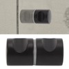 Bathroom Door Knob, Modern Aluminum Alloy Glass Door Handle, Single