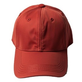 Outdoor World Baseball Cap Unisex One Size Adjustable Summer Peaked Hat Adults Mens Womens Work Sport Golf Sun Fishing Plain Colour Headwear (Rust)
