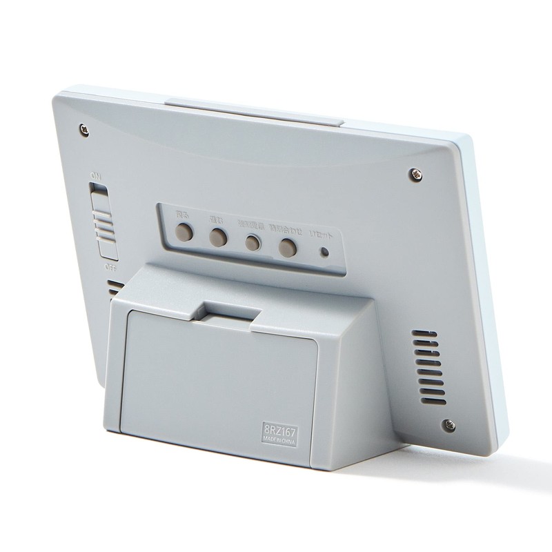 Francfranc Franc Abisco Radio Digital Clock, Pink, Table Clock, Sparkle,