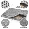 Double-Layer Cat Litter Mat for Indoor Cats – Waterproof Non-Slip