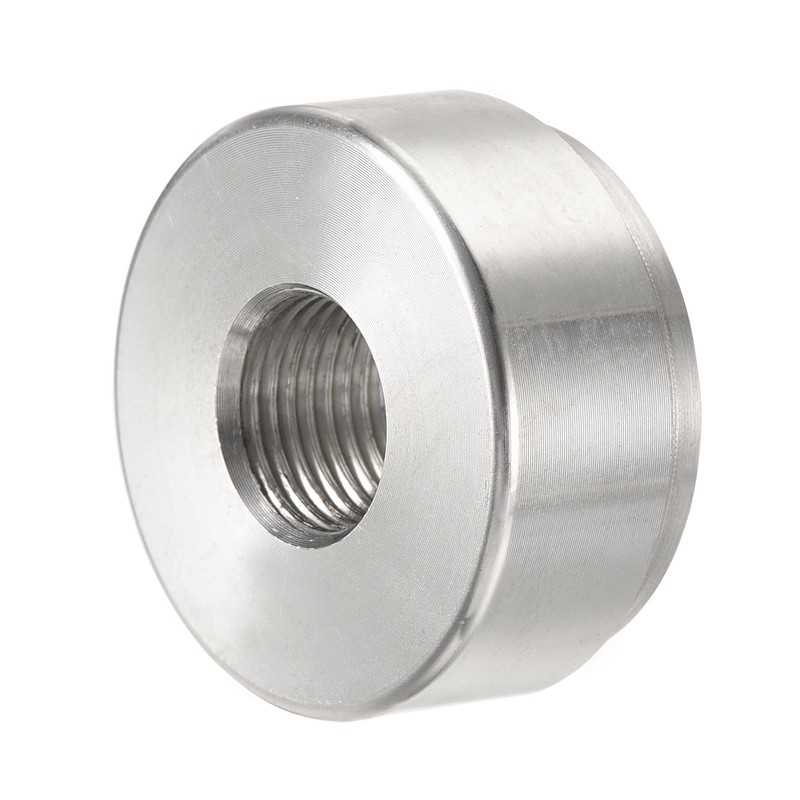 sourcing map Weld on Fitting Bung 1/8NPT Female Aluminium Alloy