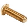 50Pcs Round Hex Socket Screw Copper Fastener Hardware Tools Industrial