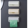 2 PCS Wall Mount Trash Bags Storage Box Garbage Bag