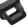 Steering Wheel Trim Decoration Carbon Fiber Style Interior Steering Wheel