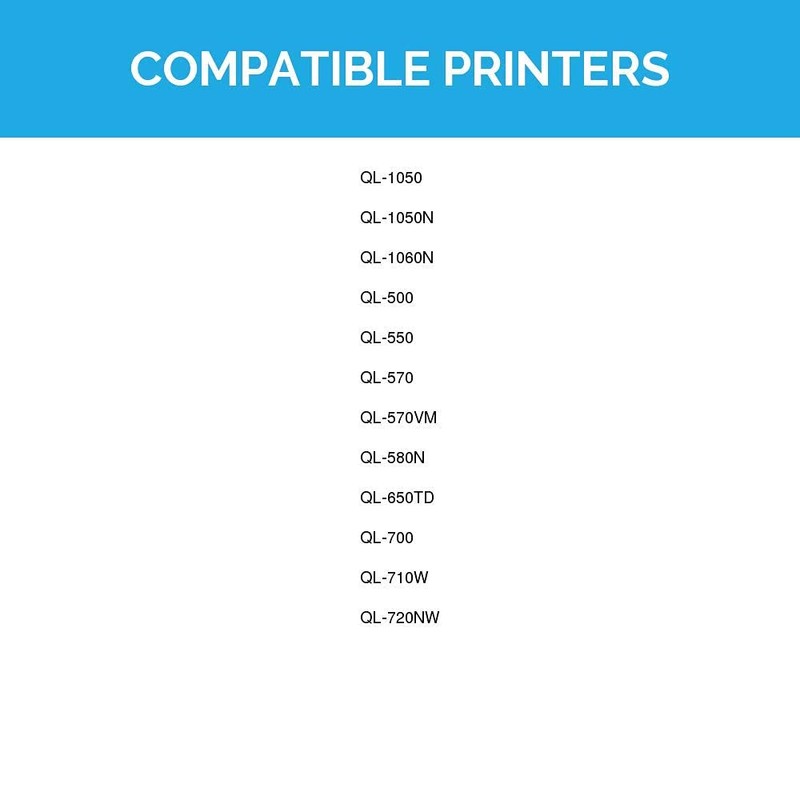 LD Compatible Address Label Replacements for Brother DK-1201 - 1.1