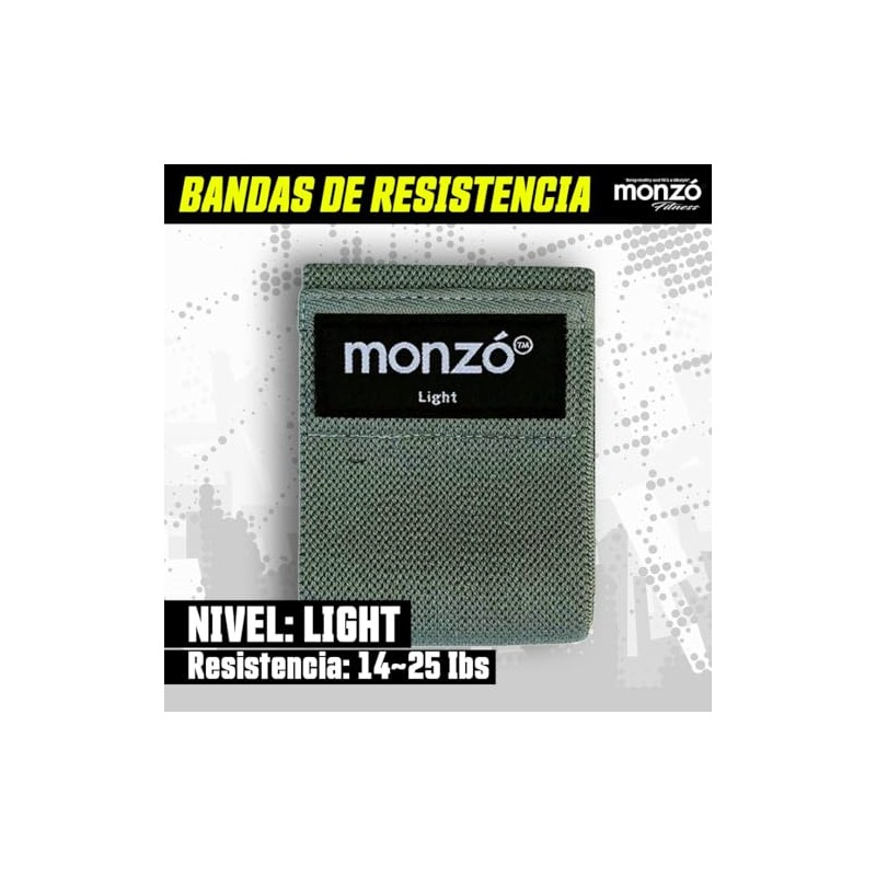 MONZÓ| Bandas de Resistencia para Ejercicio | Ligas de Resistencia