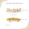 [Pearl Barrette Perfect for Special Days] Pearl Barrettes for Weddings,