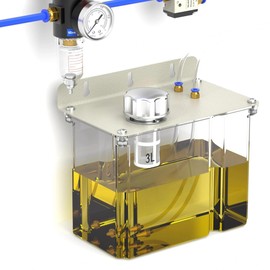 Misting Spray System for Cutting Machine, with Pump and Solenoid Valve Filter, Mist Coolant Lubrication Spray System, for Metal Cutting Engraving Lathe Milling CNC Machine