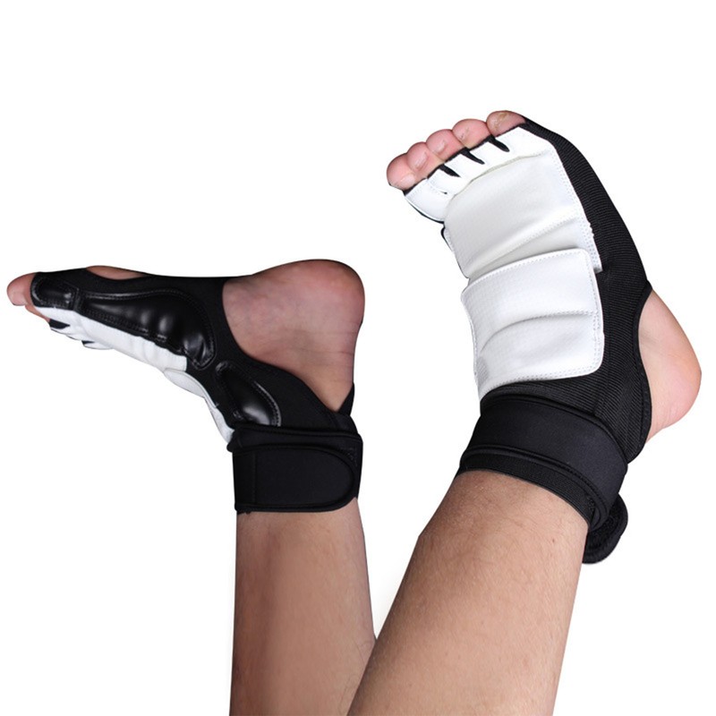 Taekwondo Foot Protector Double Fixation Elastic Cloth Surrounding Design Comfortable