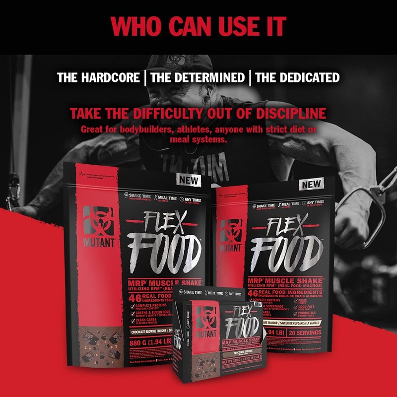 Flex Food Vanilla Cupcake 880 g