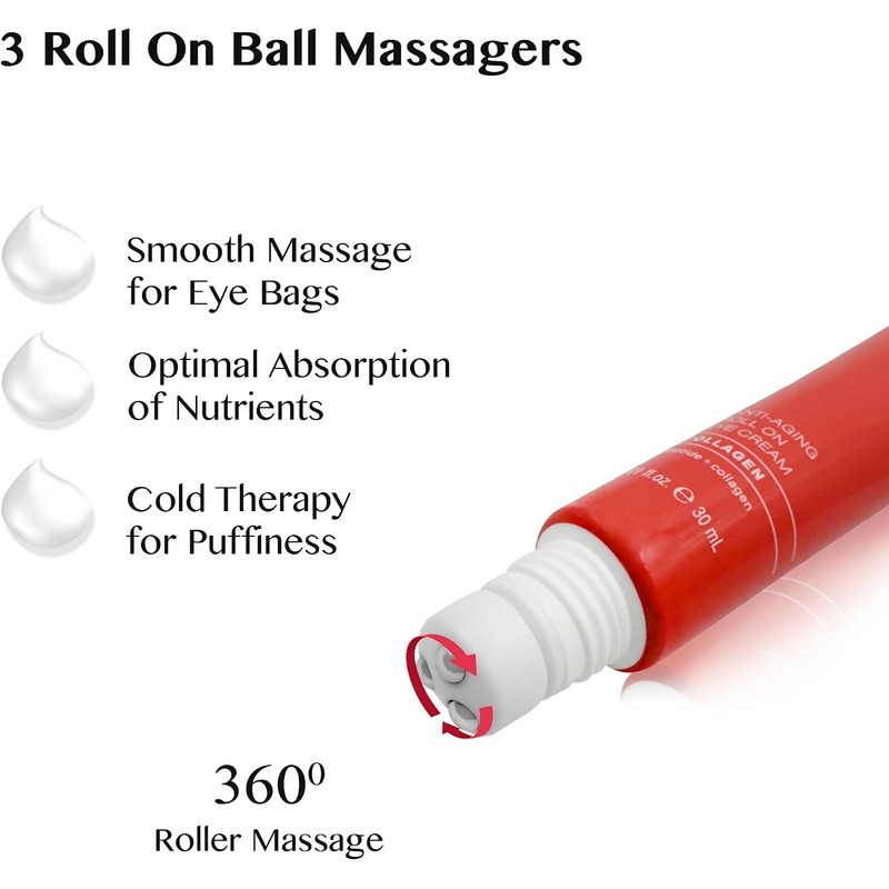 Lamelin Anti Aging Roll On Eye Cream Collagen (Crema para