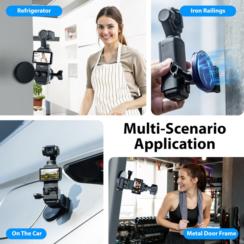 Tomat Osmo Pocket 3 Magnetic Mount Stand for DJI Pocket